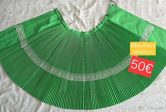 Stary kroj ROZNE SUKNE PLISOVANÉ - 3