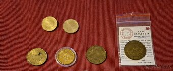 Žetóny Hostinec U Fleků, Monaco, Hrady a zámky - 3