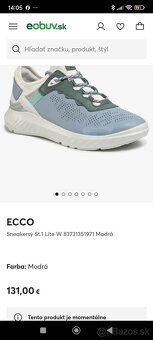 Super dámske kožené tenisky ECCO v-eľ. 40 - 3