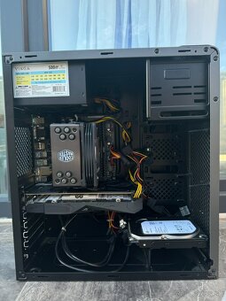 PC, Intel i7 6700, GTX 1050 Ti, RAM 16GB,HDD + Monitor - 3