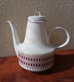 Stará porcelánová čajová súprava z bývalej GDR - 3
