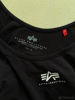 Predám alpha industries tielko - 3