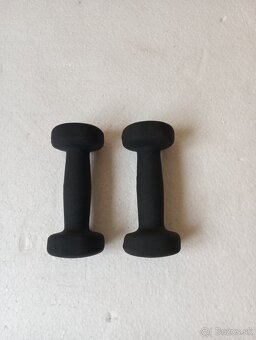 Neoprénové fitness jednorúčky XQ MAX 2 x 1 kg - NOVÉ - 3