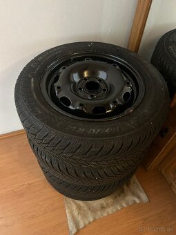 Plechové disky R14 s pneumatikami Matador 165/70 R14 – zimné - 3
