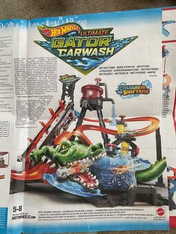 Hot wheels veľká umyvárka krokodíl - odber KOŠICE - 3