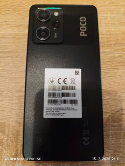 POCO X5 Pro 5G 8 GB/256 GB black - 3