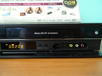 COMBO-LG RCT689H-DVD rekordér+VHS video- Kopíruje VHS na DVD - 3