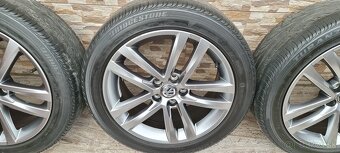 Predám orginal VW elektrony 5x100 r16 et46 J7, 215/45 letné - 3