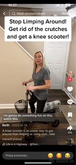 Kolenná kolobežka - 3