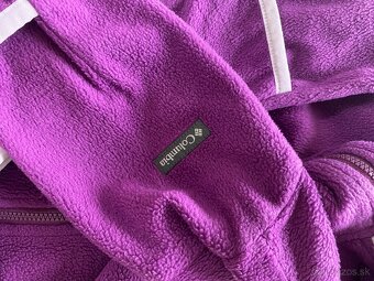 Detsky prechodny flisovy overal Columbia - 3