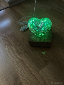 3Dlampa srdce - 3