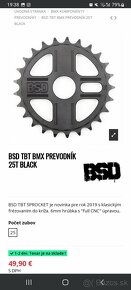 BSD TBT BMX PREVODNÍK 25T BLACK - 3