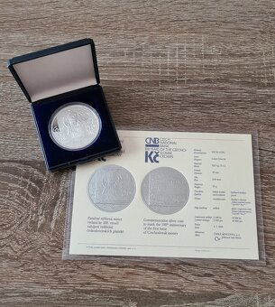 500 Kč Začiatok vydávania čs platidiel - proof (2019) - 3
