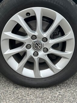 Disky 6,5J 5X112 letné 205/55 R16 Continental - 3