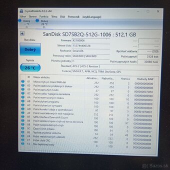 SSD 512 a 256GB - 3