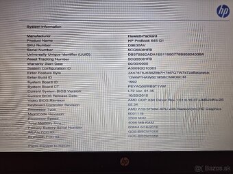 ▼ 60× HP ProBook 645 G1 – 14" / 4 GB / GPU / ADAPTÉR / TOP - 3