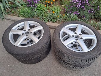 Zimná sadá Disky Volkswagen 215/55R17 - Rozteč 5x112 - 3