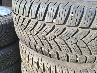 plechové disky "peugeot" 4x108 16" pneu 215/60 r16 zimné - 3