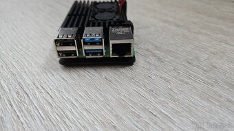 Raspberry Pi 4 Model B 4GB + 128GB micro SD + adaptér - 3