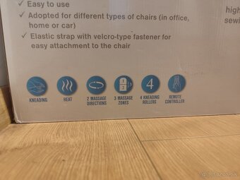 Masážna podložka chrbta ( aj do auta ) - 3