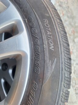 205/55R16 PEUGEOT 4x 108 zimné - 3