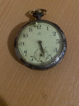 predám vreckovú hodinku striebornú funkčnú - 3