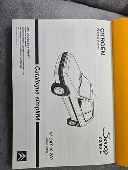 Citroen Saxo zoznam dielov - 3