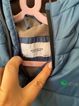 Zimná bunda Reserved veľ.140 - 3