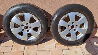 5x100 disky škoda s pneu 195/65 r15 - 3