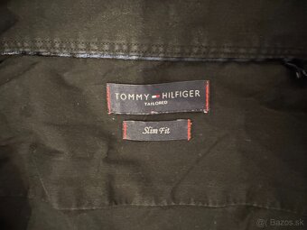Pánska košela Tommy Hilfiger čierna - 3