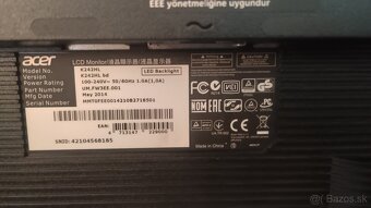 Monitor Acer K242HL - 3