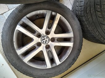 Predám originál disky 5x112 + pneu - 3