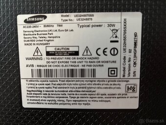 Tel. SAMSUNG UE32H5570SS - 3