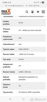 Predam podlahu Pergo Cappucino Oak ca 14.4 m2 - 3