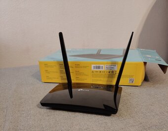 TP-Link MR6400 4G LTE router + MIKROTIK RouterBOARD MANT LTE - 3