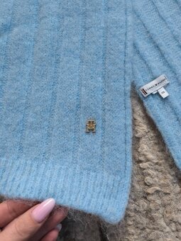 Dámsky šál Tommy Hilfiger - modrý - 3