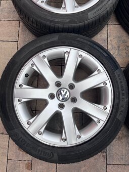 Orig. hliníkové disky VW BBS R17, 5x112 - 3