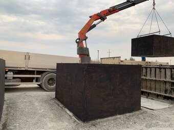 12m3 BETONOVÁ ŽUMPA, BETÓNOVÁ PIVNICA BETÓNOVÁ NÁDRŽ NA VODU - 3
