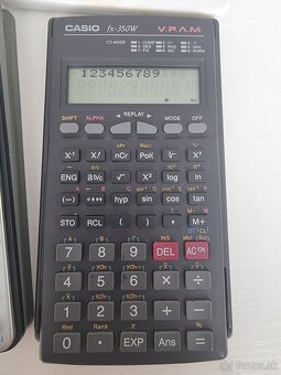 Kalkulačka CASIO FX-350W CASIO FX-95, Tesla MR4130 - 3