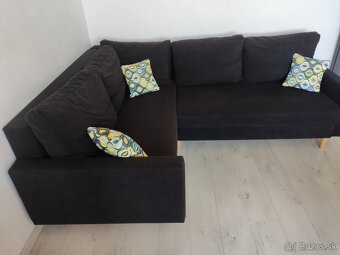 Rohový rozkladací gauč tvar L ľavá (220x175) - 3
