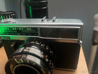 Predám vintage fotoaparát Sokol Automat - 3