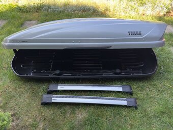Strešný box Thule motion XL+strešný nosič thule wingbar 959 - 3