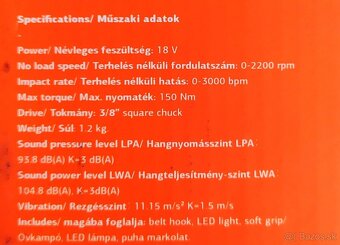 rázový uťahovák -nový - 3