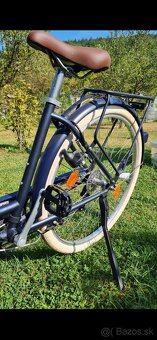 Retro bicykel s košíkom - 3