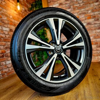 Alu orig. NISSAN Qashqai R18 5x114,3 + letné pneu 215/55 R18 - 3
