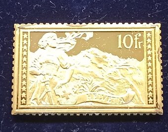 Strieborné známky Helvetia - 3