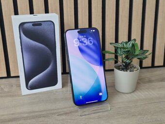 Apple iPhone 15 Pro Max 256GB Blue Titanium | ZÁNOVNÝ - 3