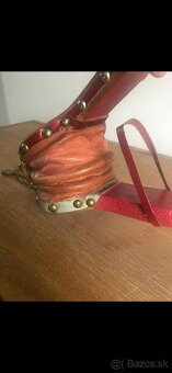 Predám starožitné krbové dúchadlo 45 cm - 3