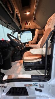 Závesy + bordura Holandský štýl Actros MP5 interiér - 3