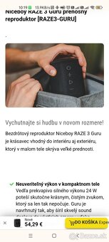 Predam Niceboy raze 3 guru Bluetooth reproduktor - 3